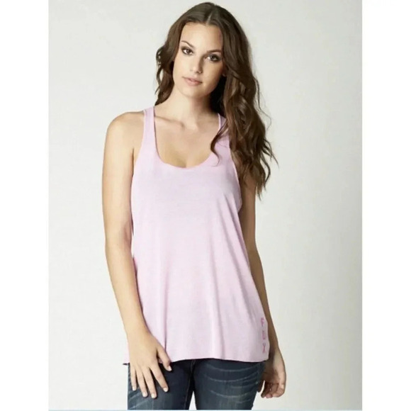 FOX RACING MISS CLEAN RACER TANK Top S PEA Size Small New - Picture 1 of 11